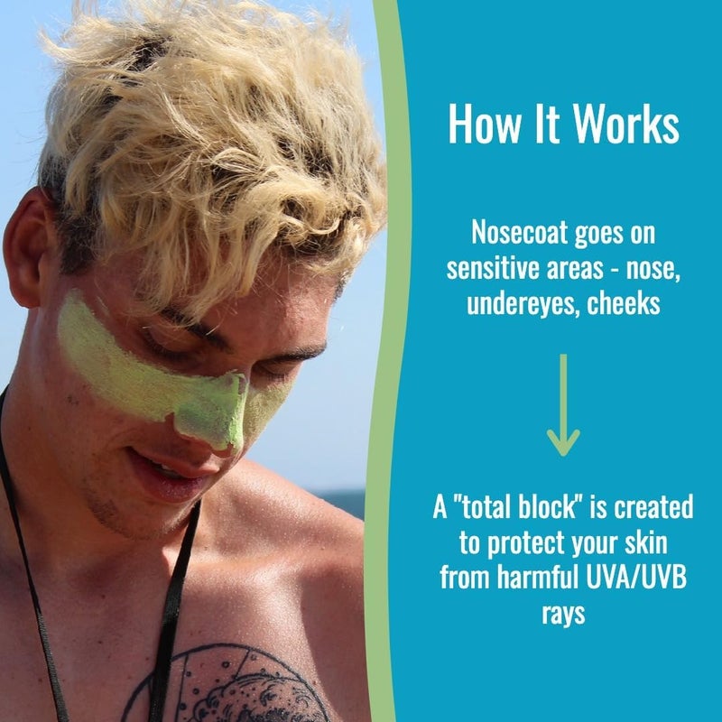 Zinka Colored Sunblock Zinc Nosecoat Bundle (Set of 2) - Flesh - Image 3
